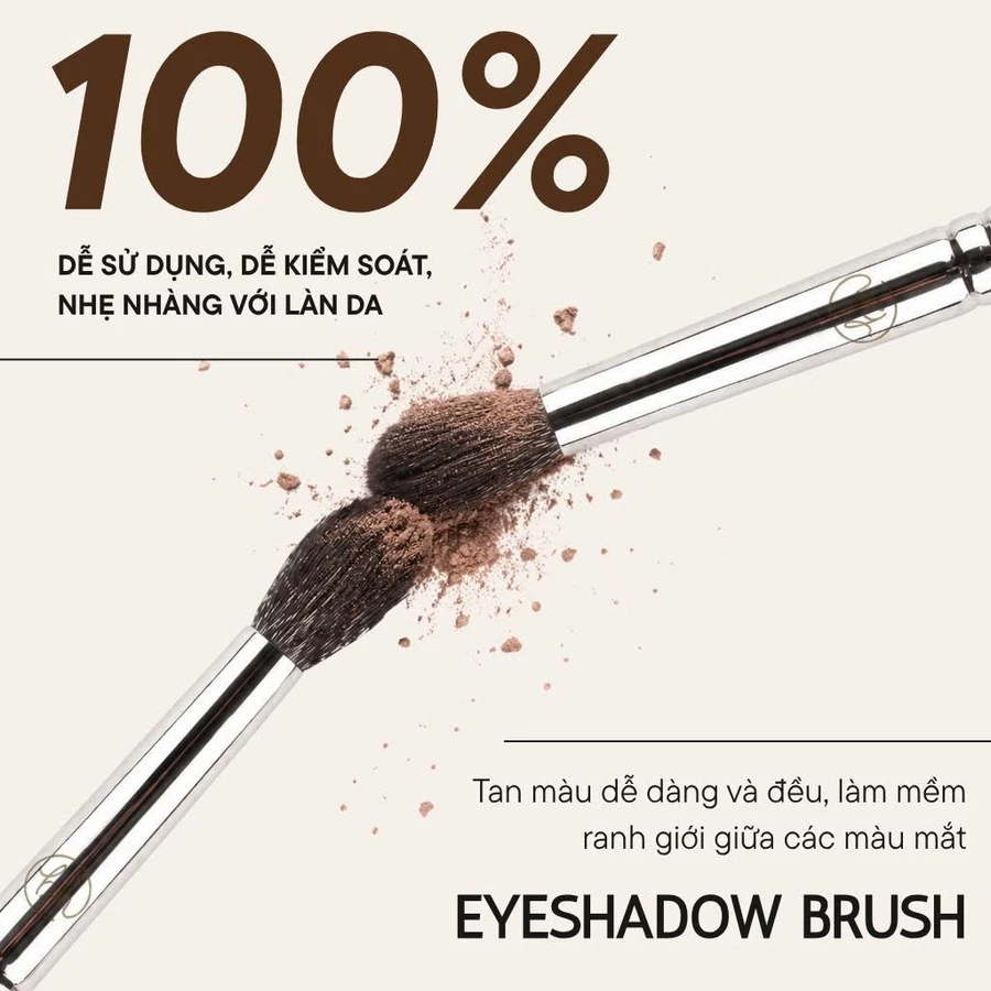 Cọ Tán Mắt BH Cosmetics Eyeshadow Brush BH613